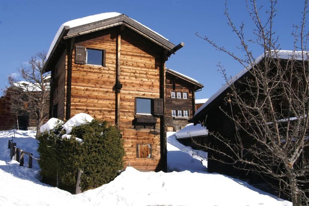 Chalet Stadel Sonnet Apartment Bellwald Exterior photo